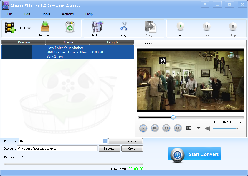 Lionsea Video To DVD Converter Ultimate 4.7.3 full